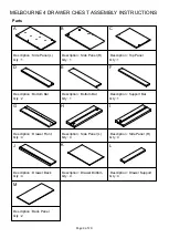 Предварительный просмотр 4 страницы BIG FURNITURE WAREHOUSE MELBOURNE G-MEL04CBWN Assembly Instructions Manual