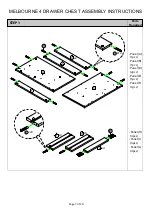 Предварительный просмотр 7 страницы BIG FURNITURE WAREHOUSE MELBOURNE G-MEL04CBWN Assembly Instructions Manual