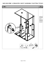 Предварительный просмотр 11 страницы BIG FURNITURE WAREHOUSE MELBOURNE G-MEL04CBWN Assembly Instructions Manual