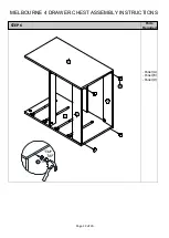 Предварительный просмотр 12 страницы BIG FURNITURE WAREHOUSE MELBOURNE G-MEL04CBWN Assembly Instructions Manual