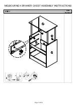 Предварительный просмотр 13 страницы BIG FURNITURE WAREHOUSE MELBOURNE G-MEL04CBWN Assembly Instructions Manual