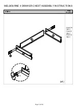 Предварительный просмотр 15 страницы BIG FURNITURE WAREHOUSE MELBOURNE G-MEL04CBWN Assembly Instructions Manual