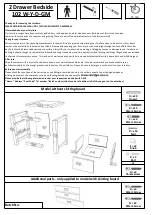 Предварительный просмотр 1 страницы BIG FURNITURE WAREHOUSE Ontario 102 W-Y-D-GM Quick Start Manual