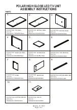 Предварительный просмотр 4 страницы BIG FURNITURE WAREHOUSE POLAR G-POLTVUGRY Assembly Instructions Manual