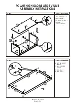 Предварительный просмотр 9 страницы BIG FURNITURE WAREHOUSE POLAR G-POLTVUGRY Assembly Instructions Manual