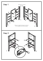 Предварительный просмотр 2 страницы BIG FURNITURE WAREHOUSE Salerno CM510 Manual