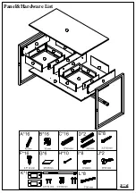 Предварительный просмотр 3 страницы BIG FURNITURE WAREHOUSE Toronto DESTOROAK Assembly Instruction Manual