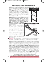 Preview for 23 page of Big Game Treestands ARCH RIVAL CR4250-S Manual