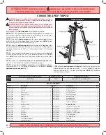 Предварительный просмотр 4 страницы Big Game Treestands The Apex CR9000 Instruction Manual