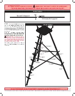 Предварительный просмотр 7 страницы Big Game Treestands THE DELTA Instruction Manual