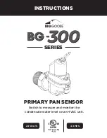 BIG GOOSE BG-300 Series Instructions Manual предпросмотр