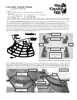 Big Green Egg Front Shelf Assembly Manual предпросмотр