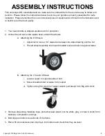 Preview for 8 page of BIG JOHN PG-72S Owner'S Manual For Assembly, Operating & Maintenance