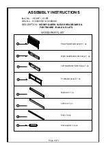 Preview for 2 page of BIG LOTS STORES SIDNEY 1513HF Assembly Instructions