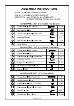 Предварительный просмотр 3 страницы Big Lots 1402KSHB Assembly Instructions Manual