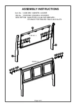 Предварительный просмотр 4 страницы Big Lots 1402KSHB Assembly Instructions Manual