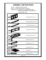 Предварительный просмотр 2 страницы Big Lots 140SHB Assembly Instructions Manual