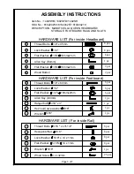 Предварительный просмотр 3 страницы Big Lots 140SHB Assembly Instructions Manual