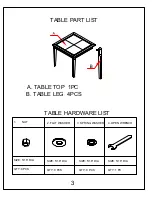 Предварительный просмотр 3 страницы Big Lots 810282761 Assembly Instructions Manual