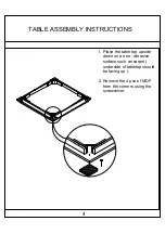 Предварительный просмотр 4 страницы Big Lots 810282761 Assembly Instructions Manual