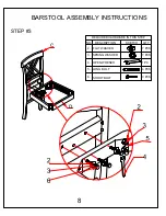 Предварительный просмотр 8 страницы Big Lots 810282761 Assembly Instructions Manual