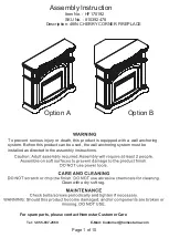 Preview for 1 page of Big Lots 810392478 Assembly Instruction Manual