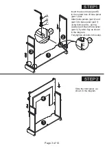 Preview for 3 page of Big Lots 810392478 Assembly Instruction Manual