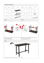 Предварительный просмотр 3 страницы Big Lots COBBLESTONE LANE SW21-013 Assembly Instructions