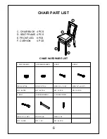 Preview for 6 page of Big Lots HARLOW 6PCS DINING SET Assembly Instructions Manual