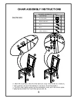 Preview for 8 page of Big Lots HARLOW 6PCS DINING SET Assembly Instructions Manual