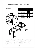 Preview for 12 page of Big Lots HARLOW 6PCS DINING SET Assembly Instructions Manual