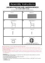 Предварительный просмотр 1 страницы Big Lots MEYCHA05 Assembly Instructions