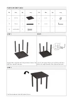 Предварительный просмотр 3 страницы Big Lots SW-RK922 Assembly Instruction