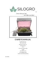 Big Moon Products SiloGro XL Owner'S Manual предпросмотр