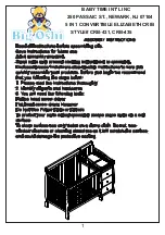 Big Oshi ELIZABETH CRB-431 Assembly Instructions Manual предпросмотр