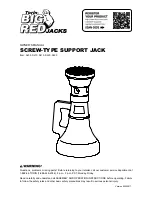 Preview for 1 page of BIG RED JACKS SJ05 Owner'S Manual