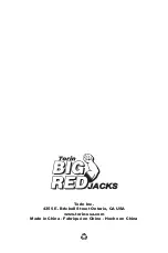 Preview for 13 page of BIG RED JACKS T41202 Owner'S Manual