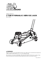 BIG RED JACKS TORIN T83002 Owner'S Manual предпросмотр