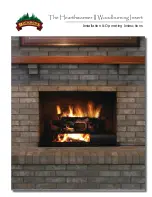 Big Woods The Hearthwarmer-II Woodburning Insert Installation & Operating Instructions Manual preview