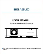 Предварительный просмотр 1 страницы BIGASUO F-1080P User Manual