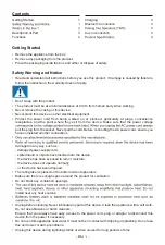 Preview for 9 page of Bigben PARTY 3499550384772 Operating Instructions Manual