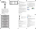 Preview for 1 page of Bigben PARTY PARTYBTMICGD/PK Quick Start Manual