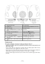 Предварительный просмотр 32 страницы Bigben AKSO Operating Instructions Manual