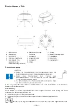 Предварительный просмотр 60 страницы Bigben BTA01 Operating Instructions Manual