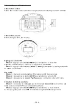 Preview for 8 page of Bigben CD62 Instructions Manual