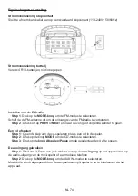 Preview for 74 page of Bigben CD62 Instructions Manual