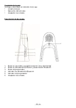 Preview for 20 page of Bigben COLORLIGHT CHEVALETLUNE Operating Instructions Manual