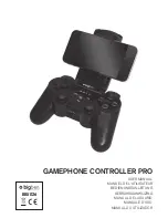 Bigben Gamephone controller PRO User Manual preview