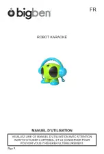 Bigben KARAOKE ROBOT Operating Instructions Manual preview