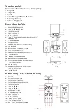 Preview for 49 page of Bigben MCD11 Operating Instructions Manual